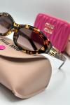 2026 Miu Miu Leopar İthal Kadın Gözlük G3516-ILY