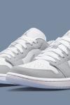 Air Jordan 1 Low White Wolf Grey  A123