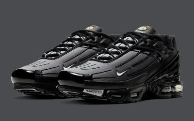 Air Max Plus 3 Black Wolf Grey  A115