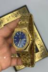 AP Royal Oak Gold Mavi Kadran Erkek Kol Saati | S841-ZS