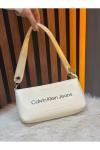 Calvin Klein Sculpted Krem Baget Kadın Çanta VLT350U