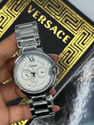 Cartier Çelik Kasa Çelik Kordon Erkek Saat  S456