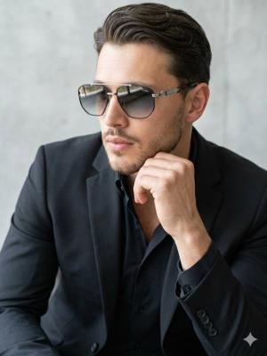 Cartier Gümüş  İthal Erkek Gözlük G4096-ILY