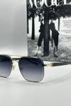 Cartier Gold Çerçeve Siyah Cam Erkek Güneş Gözlüğü G1392-VLLZ