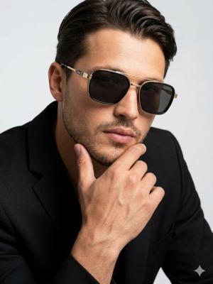 Cartier İthal Siyah-Gold Erkek Gözlük G4043-ILY