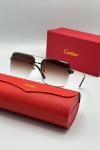 Cartier Kahverengi İthal Erkek Güneş Gözlük G3216-VLL