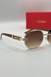 Cartier Kahverengi İthal Unisex Gözlük G3668-VLL