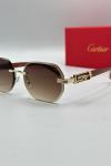 Cartier Kahverengi İthal Unisex Gözlük G3668-VLL