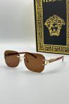 Cartier Kahverengi  Unisex Güneş Gözlüğü  G1761-VLL