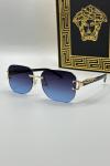 Cartier Mavi Cam Unisex Güneş Gözlüğü  G1762-VLL