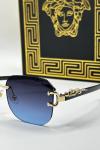 Cartier Mavi Cam Unisex Güneş Gözlüğü  G1762-VLL