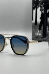 Cartier Metal Kasa Mavi Cam Erkek Güneş Gözlüğü  |  G1404