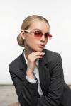 Cartier Pembe İthal Unisex Güneş Gözlük G3801-VLL
