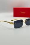 Cartier Siyah Gold İthal Unisex Gözlük G3665-VLL
