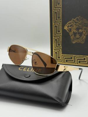 Celine Metal Kasa Kahverengi İthal Unisex Güneş Gözlüğü  G1942