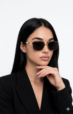 Celine Siyah Cam Gold Çerçeve İthal Kadın Gözlük G4318-VLL