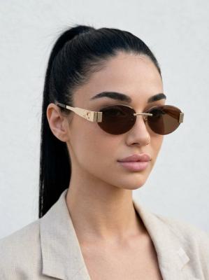 Celine Triomphe Kahverengi İthal Kadın Gözlük G4531-VLL
