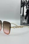 Chanel Taş Detaylı Krem İthal Kadın Gözlük | G1883