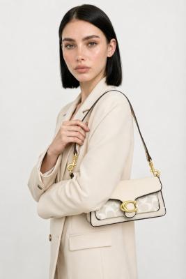 Coach Tabby Krem Small Deri Kadın El ve Omuz Çantası VLT-430