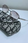 Dior Füme Metal Kasa İthal Kadın Gözlük G4596-VLL