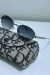Dior Gümüş Metal Kasa İthal Kadın Gözlük G4620-VLL