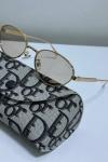 Dior Pembe Metal Kasa İthal Kadın Gözlük G4599-VLL