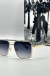 Dita Siyah Cam Gold Çerçeve Siyah Cam Erkek Güneş Gözlüğü | G1396-ILY