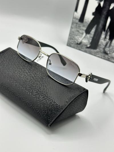 Fendi Gümüş İthal Unisex Güneş Gözlüğü | G2002-VLL