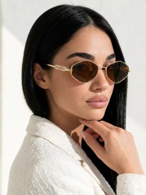Gucci Crystal Kahverengi İthal Kadın Gözlük G4427-VLL