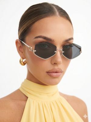 Gucci Gümüş Cam Kadın Güneş Gözlüğü G4297-VLL