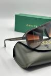 Gucci Kahverengi İthal Erkek Güneş Gözlük G3477-VLLZ