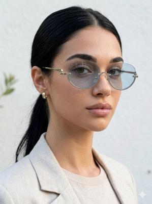 Gucci Mavi İthal Kadın Gözlük Gözlük G4581-VLL