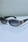 Gucci Oval Frame Füme İthal Kadın Gözlük G4451-VLL
