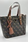 Guess Crosbosy Black Brown Kadın Çanta | VLT306