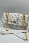 GUESS SUNSET MEDIUM SHOULDER BEYAZ-Z