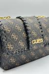 GUESS SUNSET MEDIUM SHOULDER BROWN | VLT307-Z