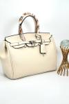HERMES BİRKİN HANDBAG KREM  BİG SİZE