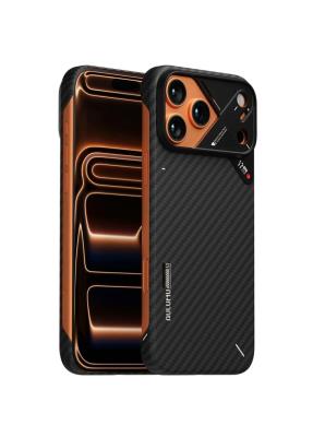 iPhone 17 Pro Ultra Slim Isı Dağıtıcı Aramid Fiber MagSafe Uyumlu Telefon Kılıfı