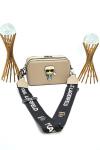 KARL LAGERFERD SNAPSHOT WITH BAGS BEJ