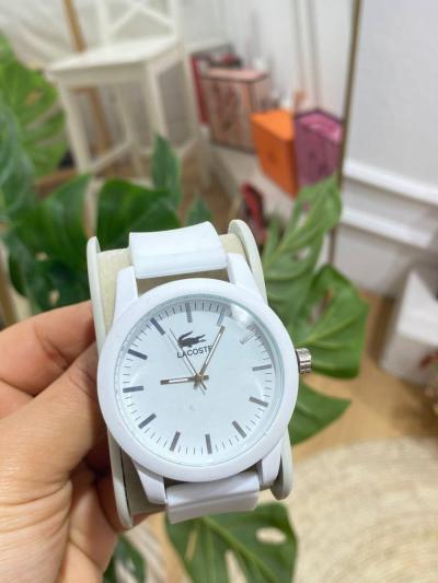 Lacoste Beyaz Unisex Kol Saati  S561