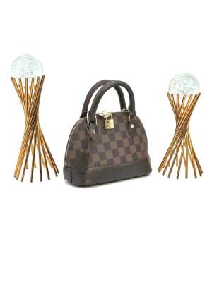 LOUIS VUITTON ALMA NANO MİNİ SİZE BROWN
