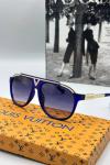 Louis Vuitton Lacivert  İthal Erkek Güneş Gözlüğü | G1833-VLL