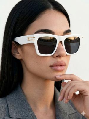 Louis Vuitton Beyaz İthal Kadın Gözlük G4336-VLL