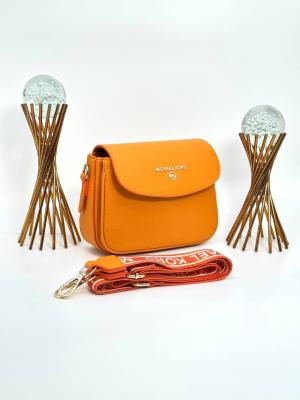 Michael KORS Turuncu Baget Kadın Çanta VLT371