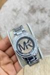 Michael Kors Gümüş Taşlı Kadın Saat  S407