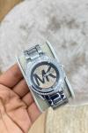 Michael Kors Gümüş Taşlı Kadın Saat  S407