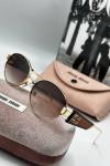 Miu Miu Kahverengi İthal Unisex Güneş Gözlüğü  G1825
