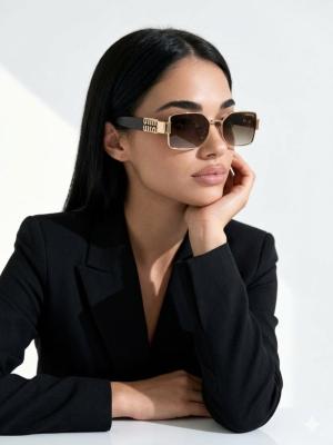 Miu Miu Kahverengi İthal Kadın Gözlük G4061-VLL