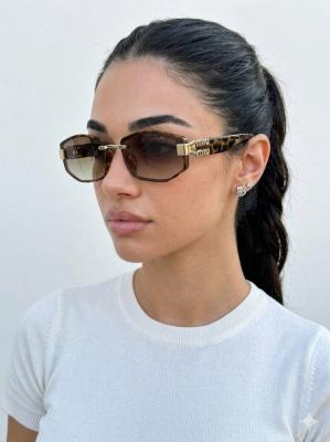 Miu Miu Leopar İthal Kadın Gözlük G4573-VLL