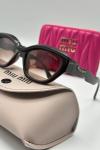 Miu Miu Lush Brown İthal Kadın Güneş Gözlüğü  G3132-EMN